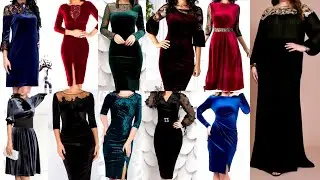 Velyur va barxat matosidan kindalik va oqshom liboslari