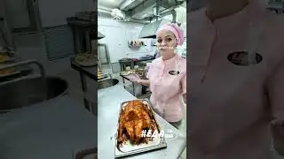 Roasted goose