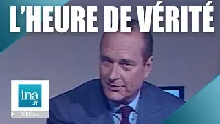 Jacques Chirac on L'Heure de Vérité | 04/23/1986 | INA Archive