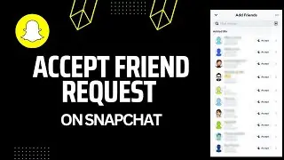 How to Accept Friend Request on Snapchat | 2023