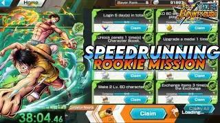 Speedrunning Rookie Mission One Piece Bounty Rush