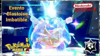Pokemon Mania EX : Evento Pokemon Escarlata y Purpura de Blastoise Imbatible y otros juegos Pk.