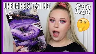 REVOLUTION MIDNIGHT ALLURE GIFT SET | UNBOXING & TESTING 💜| makeupwithalixkate