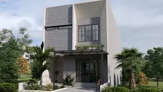 Minimalist house design 7.00 x 11.50 meter