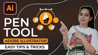 How to use the Pen Tool in Illustrator - Detailed Tutorial | Illustrator Pen Tool Tutorial
