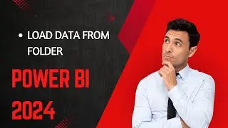 How to load data from folder in power BI 2024 | Complete Power BI Tutorial In Hindi 2024 | Power BI