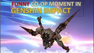 Funny Co-op Moment Feat. Diluc Being Built Differently | Genshin Impact
