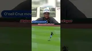 This is why Oneil Cruz moved to CF #mlb #baseball