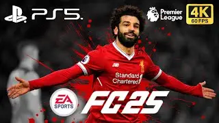 EA FC 25 PS5 Slim - Liverpool vs Manchester United | Premier League [4K HDR 60FPS]