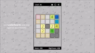 2048 Brainteasers game - Excel, iPhone, Android