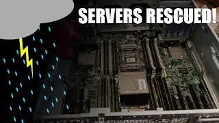 e-Wasted SERVERS, and home lab upgrade VLOG