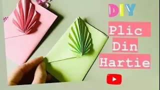 CUM SA FACI PLIC DIN HARTIE FOARTE SIMPLU | paper envelope