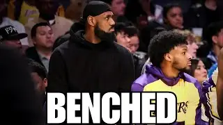 The Lakers Finally Benched Bronny James