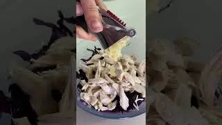 Салат з червоноголової капусти🥬  #cooking  #recipe