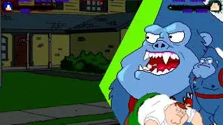 Super Better Mario and Sonic (Seanaltly) vs MVC Peter and Stan Smith