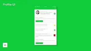 Designing with Adobe Experience Design - Profile Page - Speedart