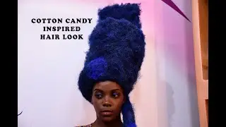 COTTON CANDY HAIR LOOK | AVANT GARDE BY JEFF | BEAUTY BOOTH