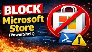 Disable Microsoft Store WITHOUT Group Policy!