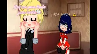 Cuando estamos solos❤️😍😍 #gachaclub #gachalife #miraculous #miraculousladybug #mexico #fypシ #novios
