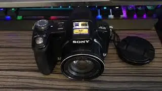 Sony Cyber-shot DSCH50 9.1 MP Digital Camera 15x Optical Zoom Super Steady Shot 