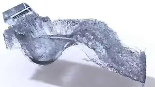 PIC/FLIP Fluid Simulation - Gravitational Waves