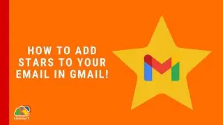 How to add stars to your email in Gmail!