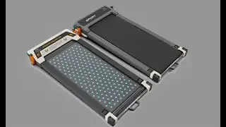 This 2-in-1 Foldable Treadmill Has a Hidden Massage Side! | Compact & Smart Home Fitness Gear