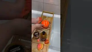 ТОЛЬКО ОРАНЖЕВЫЙ #оранжевый #lush #свеча #bathtime #ванна