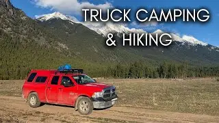 Exploring the Rocky Mountains in Our 4x4 Truck Camper