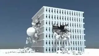Demolition test.... Blender Fracture modifier
