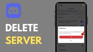 How to Delete Server in Discord App - (iPhone& Android)