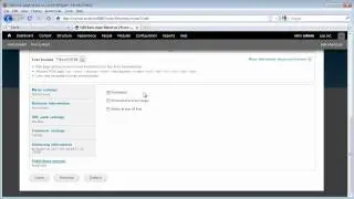 Adding and editing content in Drupal 7