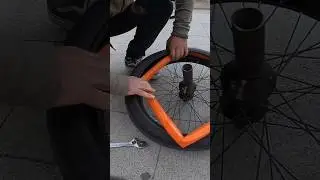 Pruebo la Cámara más Cara ($35) y resistente de BMX 😱 #bmx #tubolito