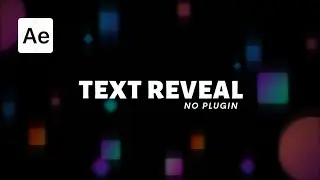 Text Reveal Animation | After effects Tutorial