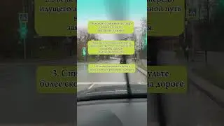 Топ - 10 советов водителям в дождливую осень. #интересно#полезныесоветы