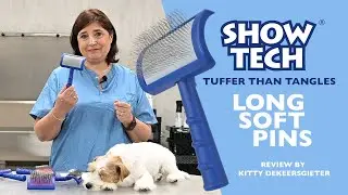 Show Tech Tuffer Than Tangles - Long Soft Pins - Review by Kitty Dekeersgieter