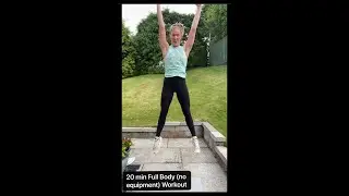 WEEK 1 - Workout 1 - 20 min No Repeat Full Body