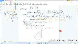 垂直平分线的方程 SAT MATH LV2 11