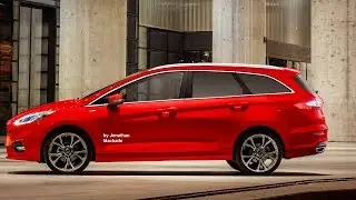 RENDER New 2018 Ford Fiesta Wagon Next Generation @ 40th Anniversary 