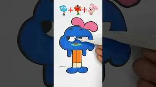 Gumball Mixed Puzzle Challenge Game Transformation pt 2 | #shorts #gumball
