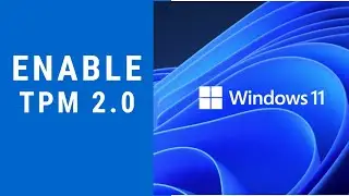 HOW TO ACTIVATE TPM 2.0 IN DELL BIOS FOR WINDOWS 11