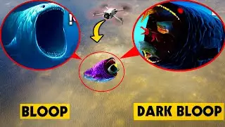 DRONE CATCHES DARK BLOOP EATING THE BLOOP IN REAL LIFE (OMG)
