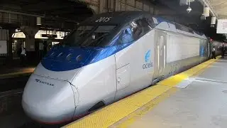 Amtrak & NJ Transit at Newark Penn Station - Oct. 30, 2015