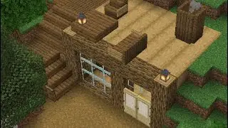 Красивая землянка в Minecraft