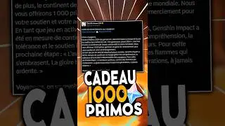 Hoyoverse offre 1000 primos à tout le monde !