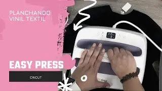How to iron textile vinyl with the Cricut Easy Press iron