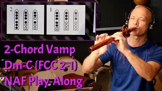 Dm-C // 2 Chord Vamp (FCC 2-1) // NAF Play-Along