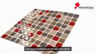 Samolepící 3D mozaiky - 3D mozaikové samolepky  - silikonové obklady PAVEMOSA