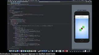 Animations Swapping Square Spinner in SwiftUI 20201029