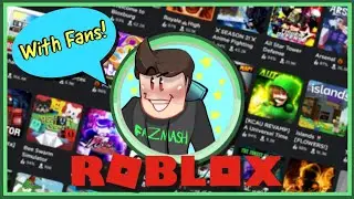 Playing Roblox Games (Tower of Hell, Arsenal and MORE) Come and Join - FaZmash Roblox LIVE
